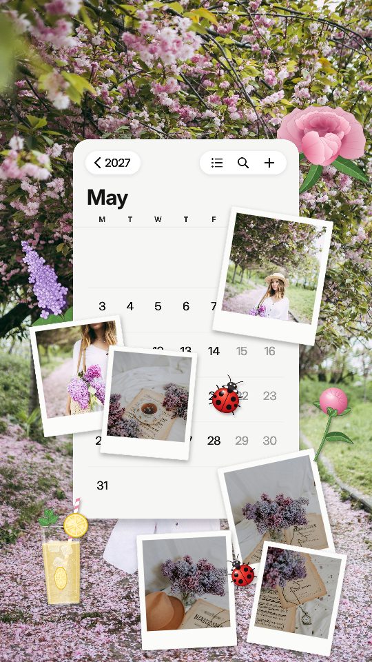 May 2027, a story template