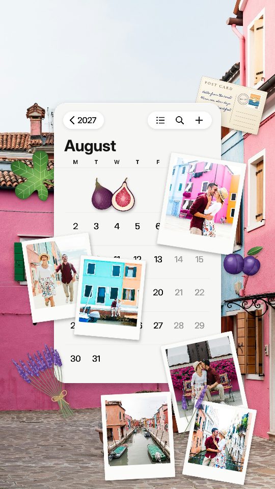 August 2027, a story template