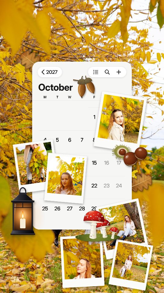 October 2027, a story template