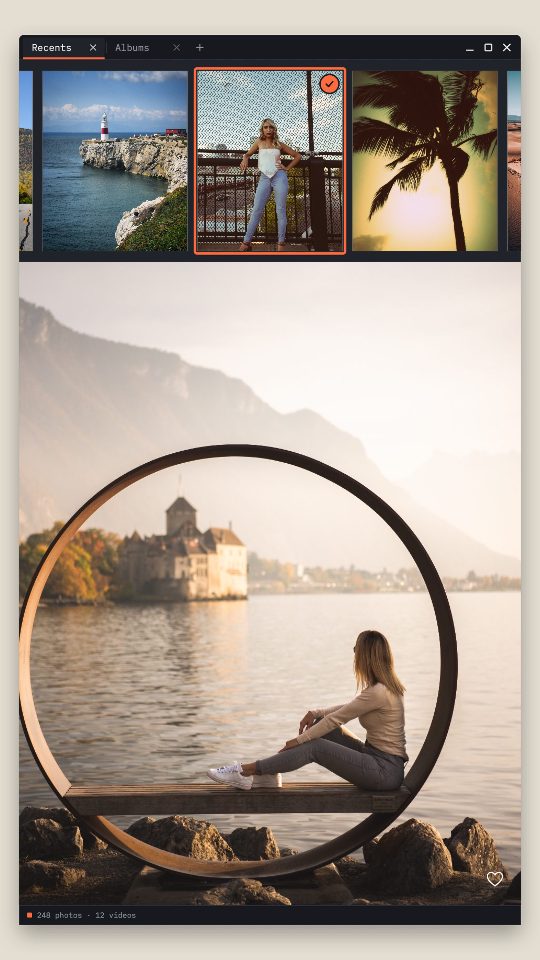 Recents, a story template