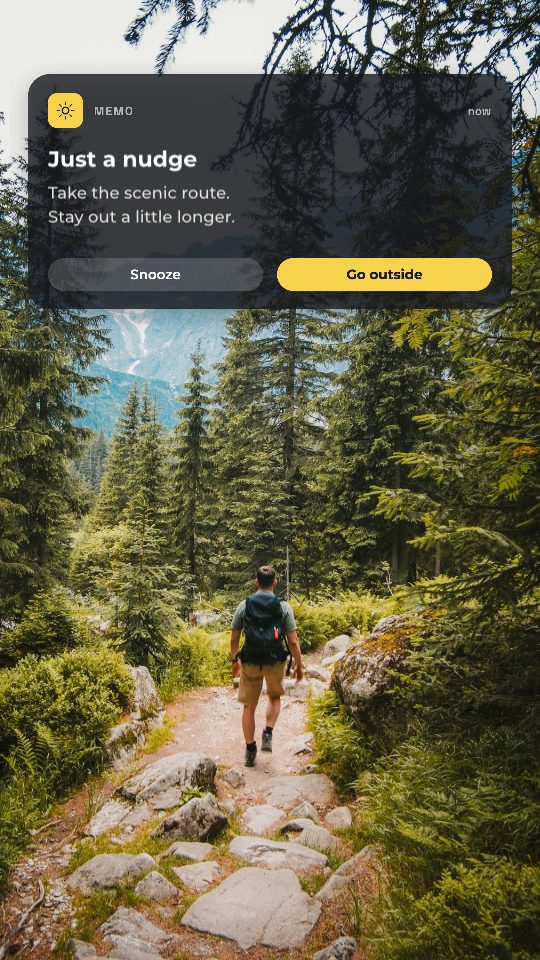 Nudge, a story template