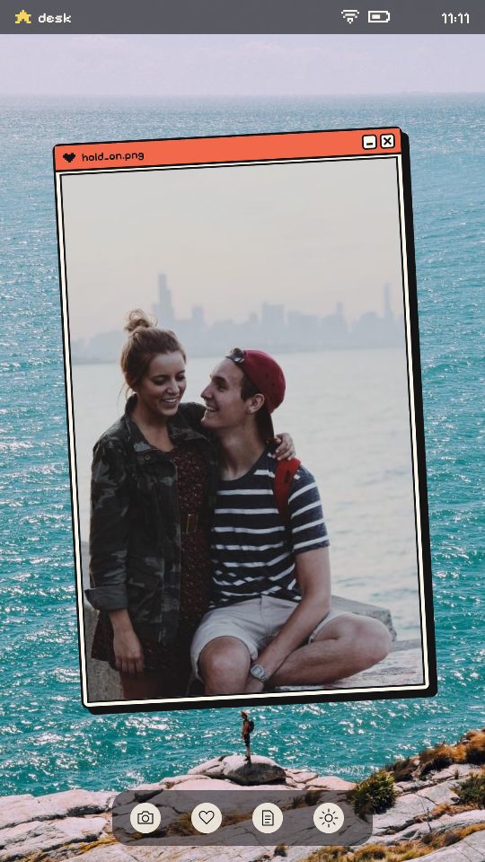 Status Bar, a story template