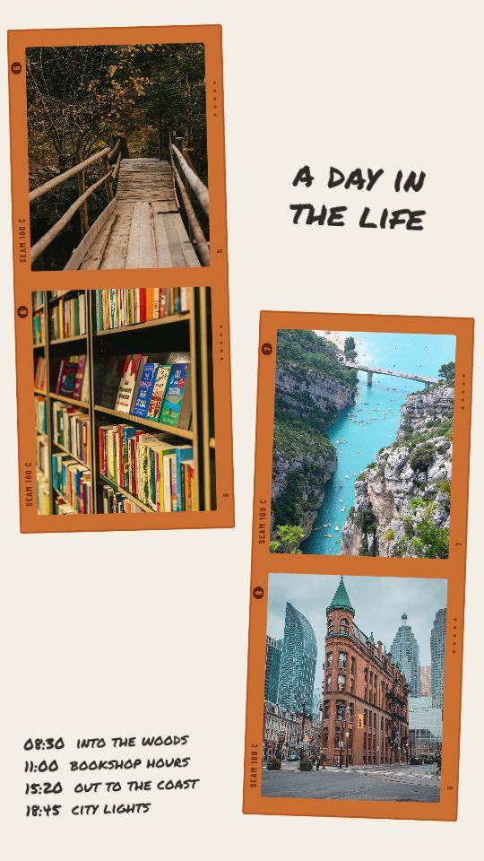 Orange Roll, a story template