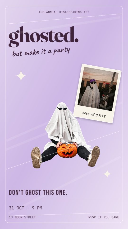 Ghosted, a story template
