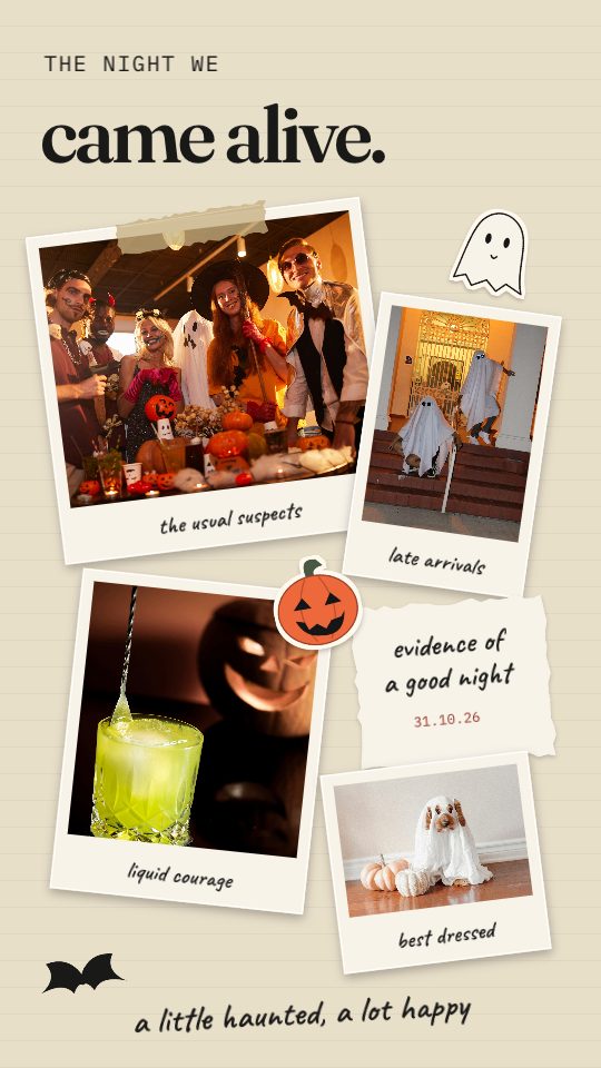 The Afterparty, a story template