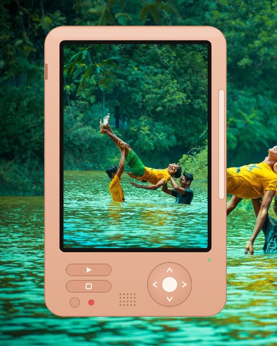 Digicam, a carousel template, 3 pages
