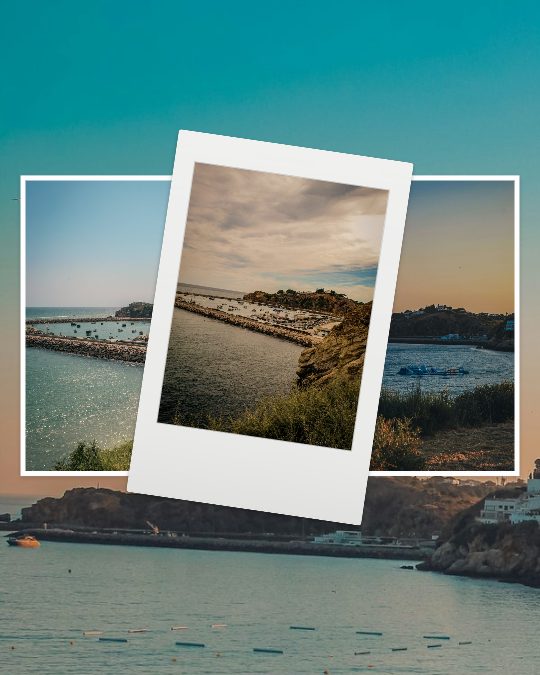 Sea Cluster, a carousel template, 4 pages