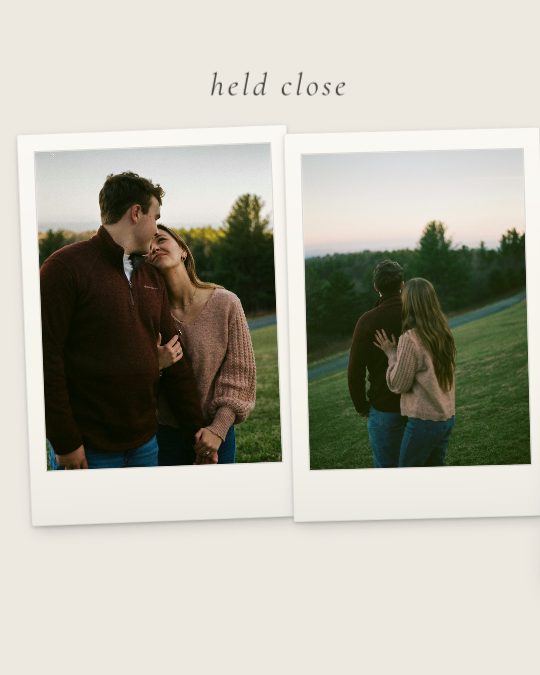 Held Close, a carousel template, 3 pages