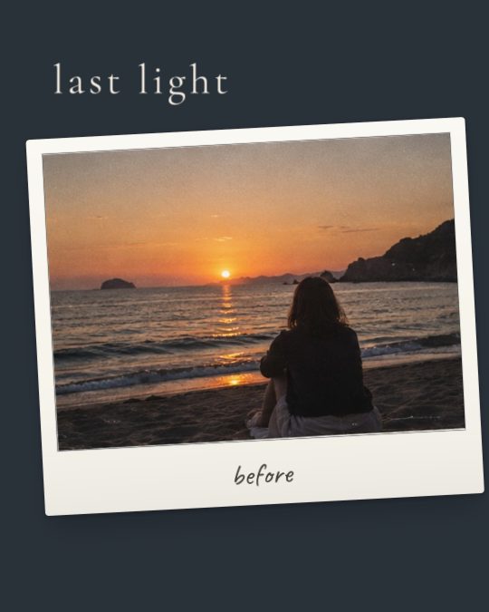 Last Light, a carousel template, 3 pages