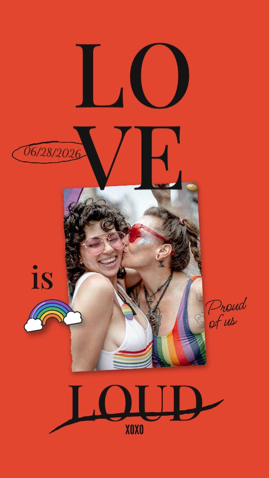 Love Is Loud, a story template