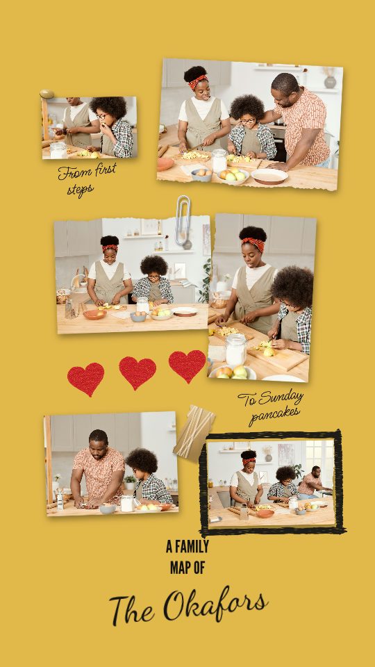 Family Map, a story template