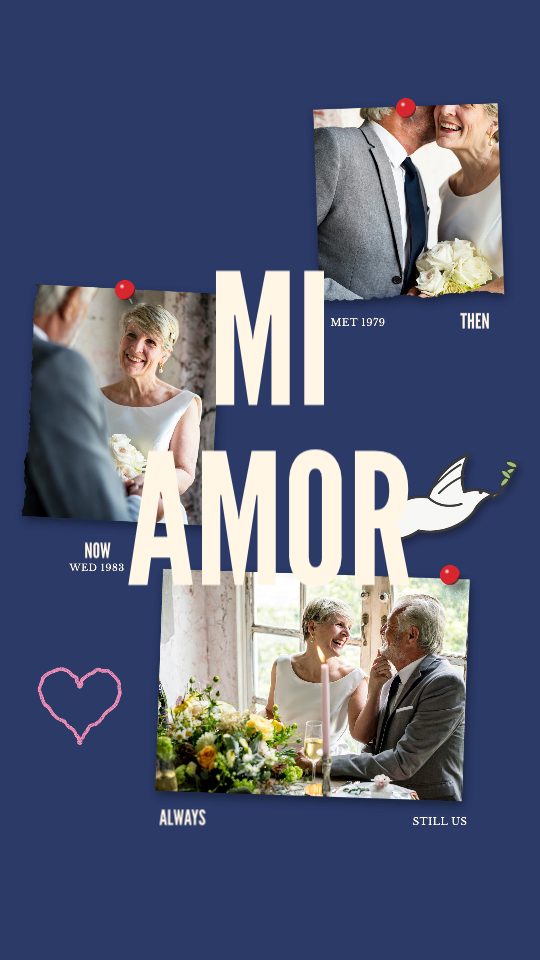 Mi Amor, a story template