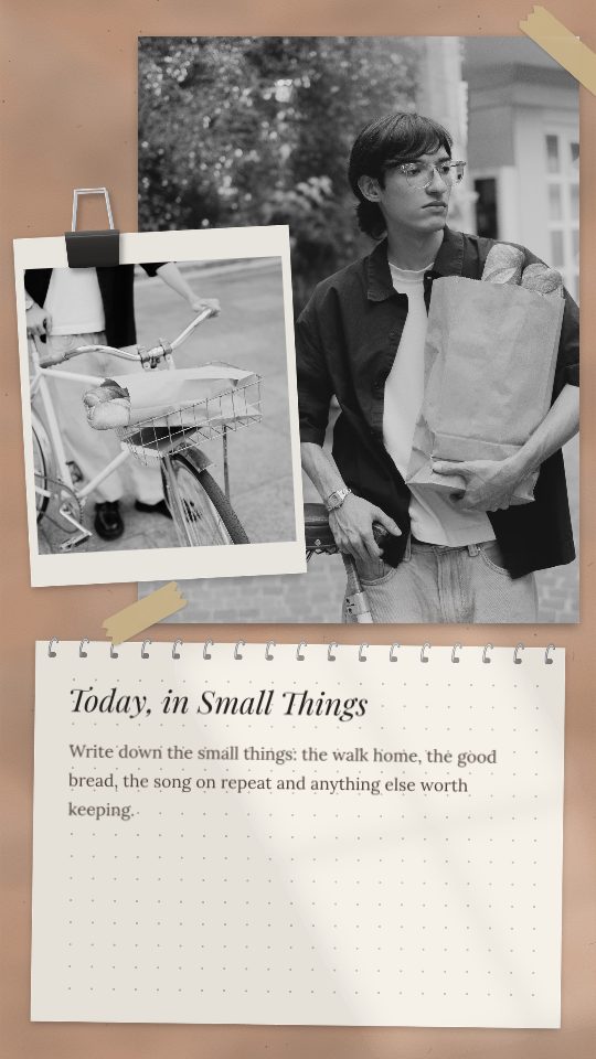 Small Things, a story template