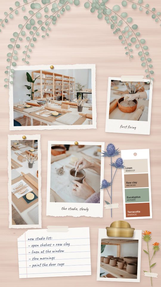 Studio Wall, a story template
