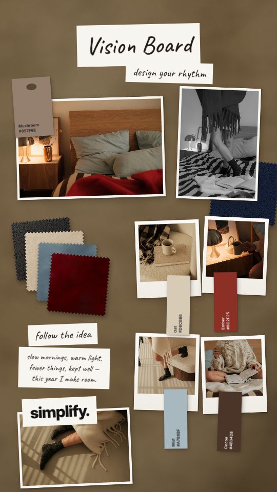 Vision Board, a story template