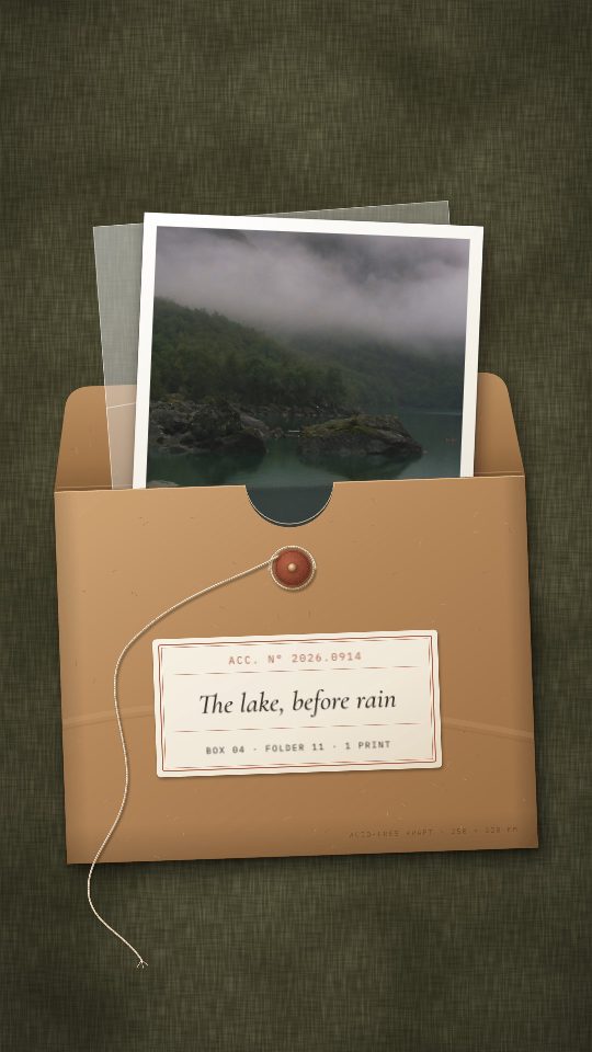 Archive Sleeve, a story template