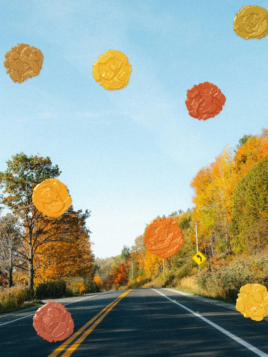Paint Dabs, a collage post template