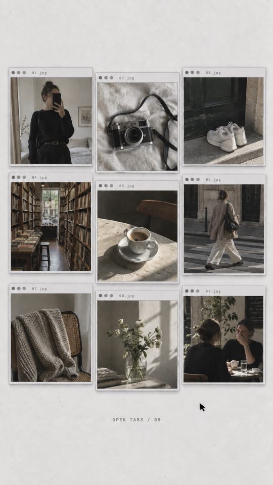 Open Tabs, a story template