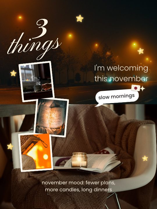 Welcoming, a carousel template, 4 pages