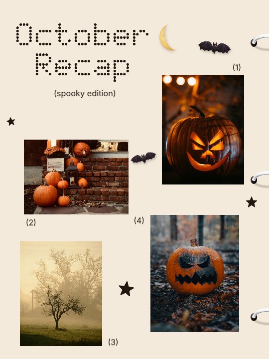 Spooky Season, a carousel template, 5 pages