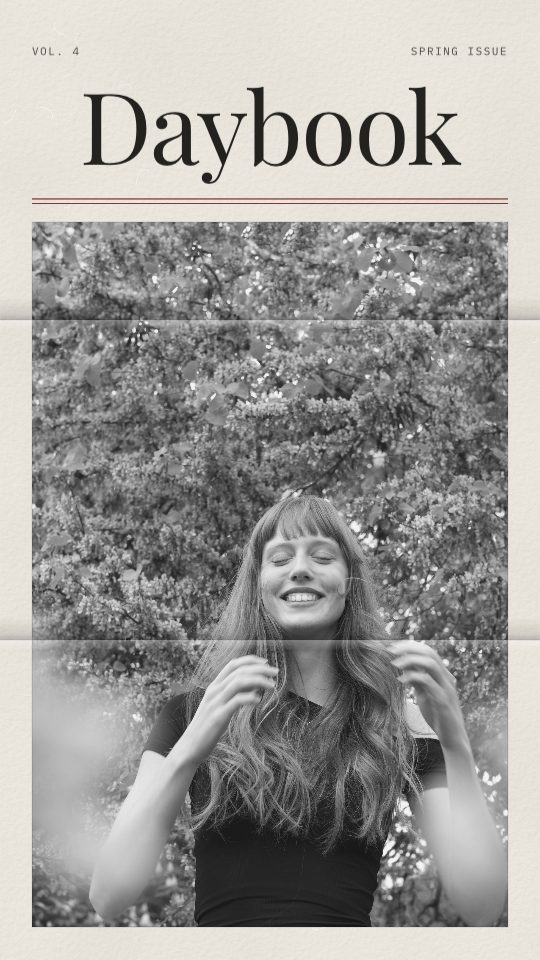 Daybook, a story template