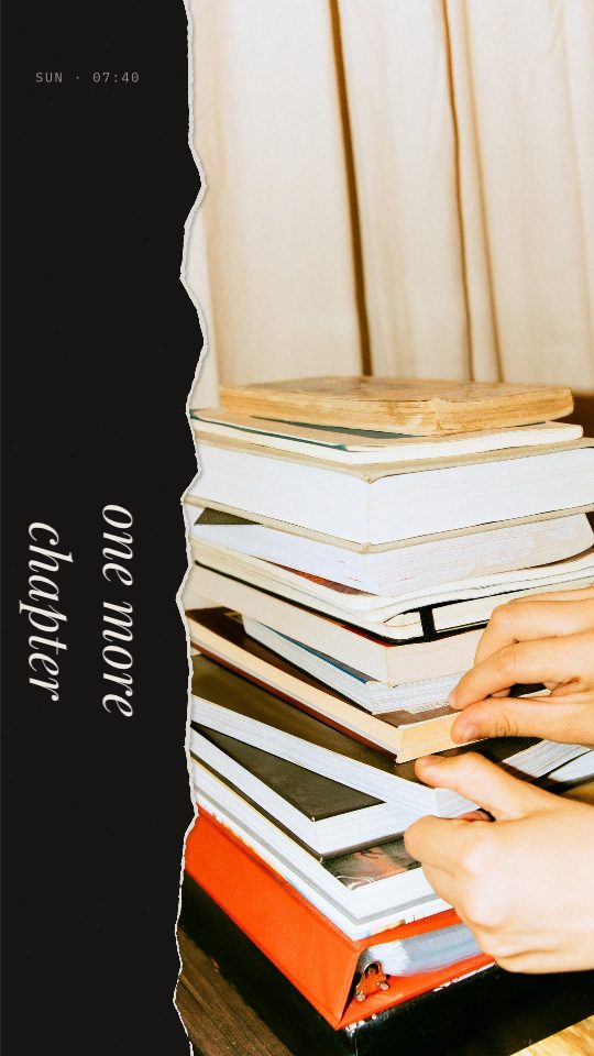 One More Chapter, a story template