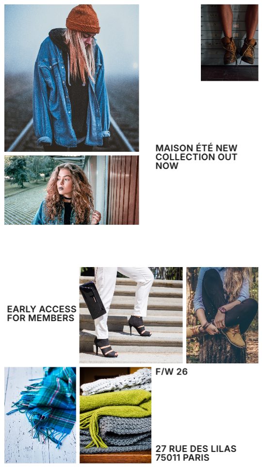 Editorial Grid, a story template