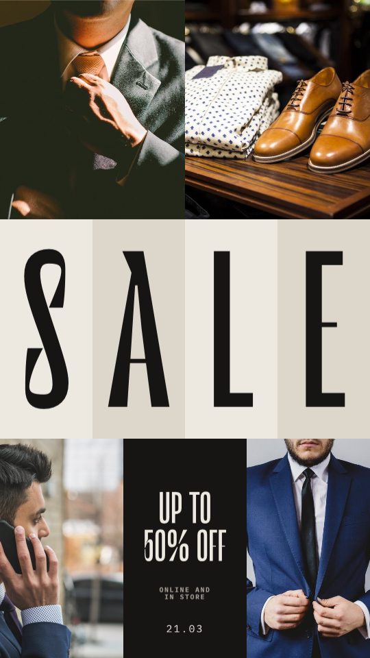 Block Sale, a story template