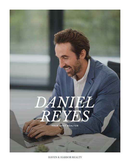 Meet the Agent, a carousel template, 6 pages