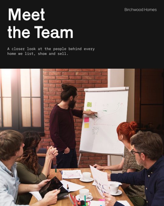 Team Dark, a carousel template, 6 pages