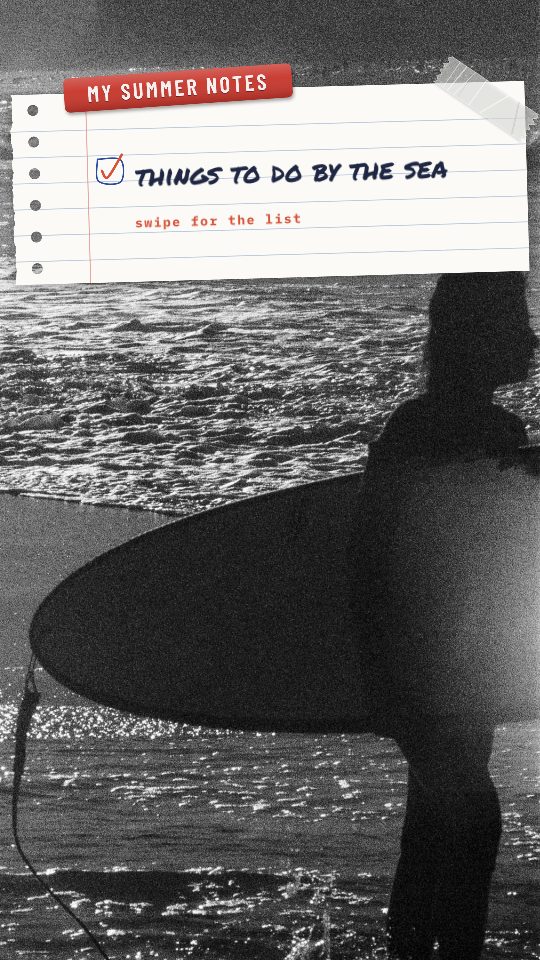 Sea Checklist, a story template