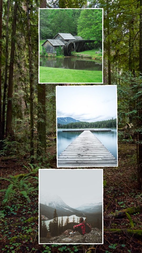 Lake Cabin, a story template